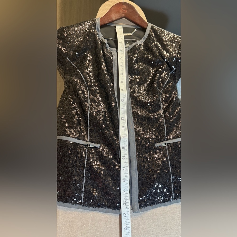 Sequin Black Jacket - image 5